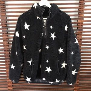 Halcyon faux fur Sherpa pullover